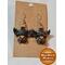 Vampire Bat Earrings